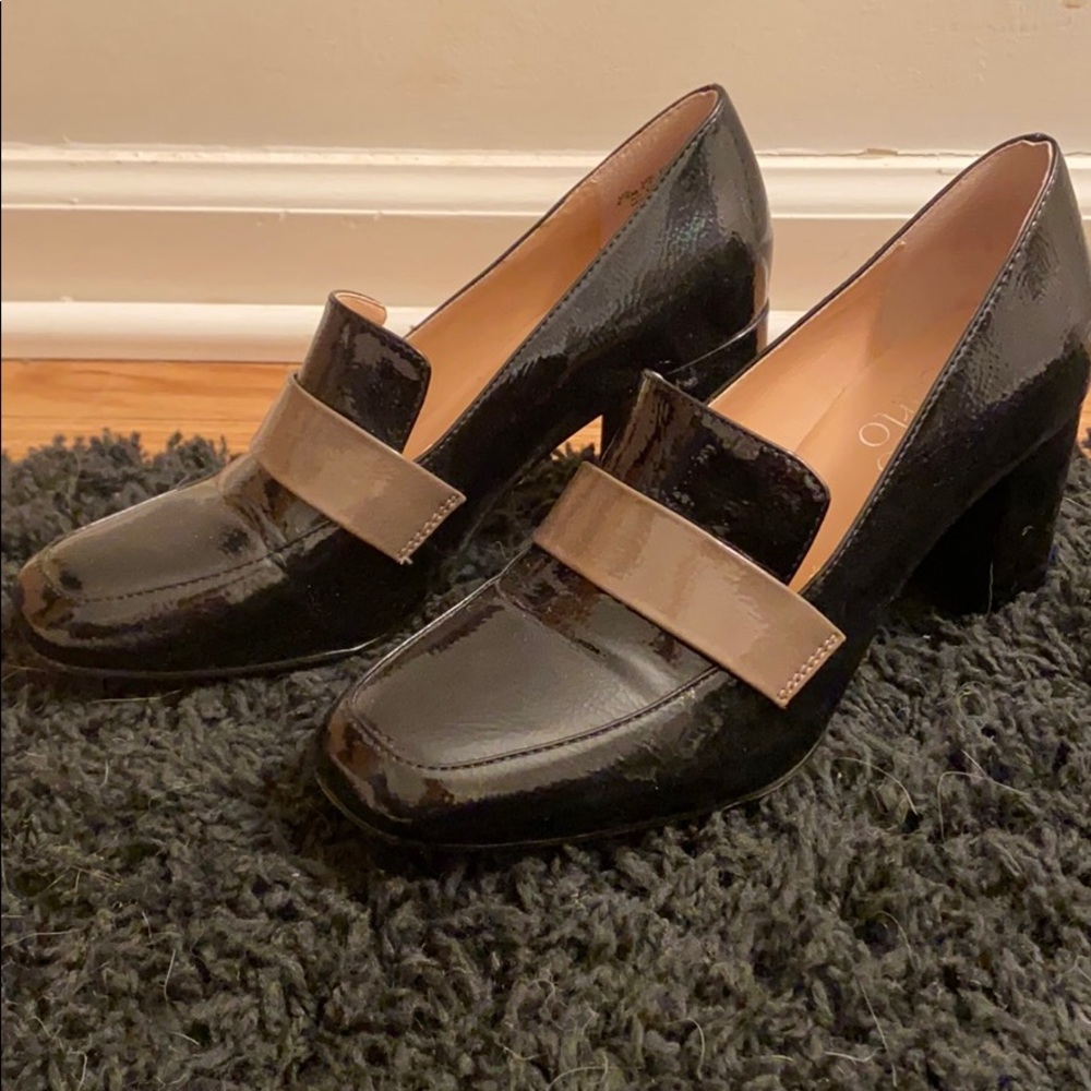 Franco Sarto loafer heels!